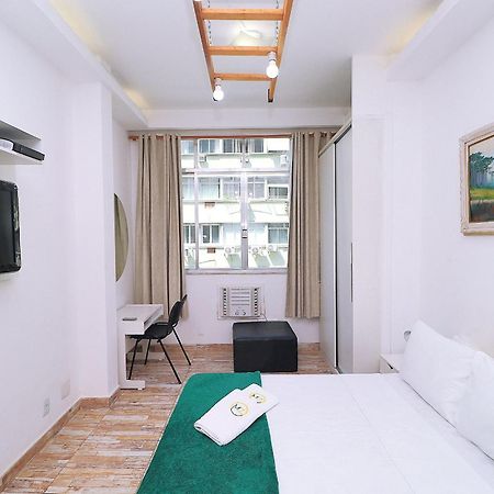 Studio Para 4 Pessoas Com Vista Mar Em Copacabana Рио де Жанейро Екстериор снимка
