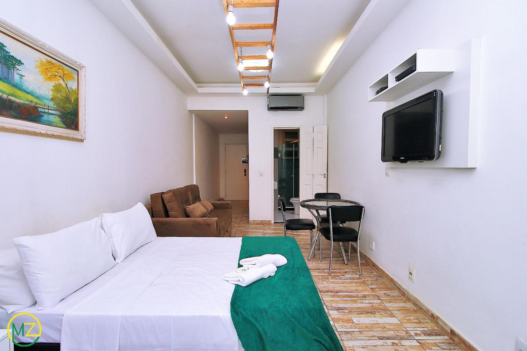 Studio Para 4 Pessoas Com Vista Mar Em Copacabana Рио де Жанейро Екстериор снимка