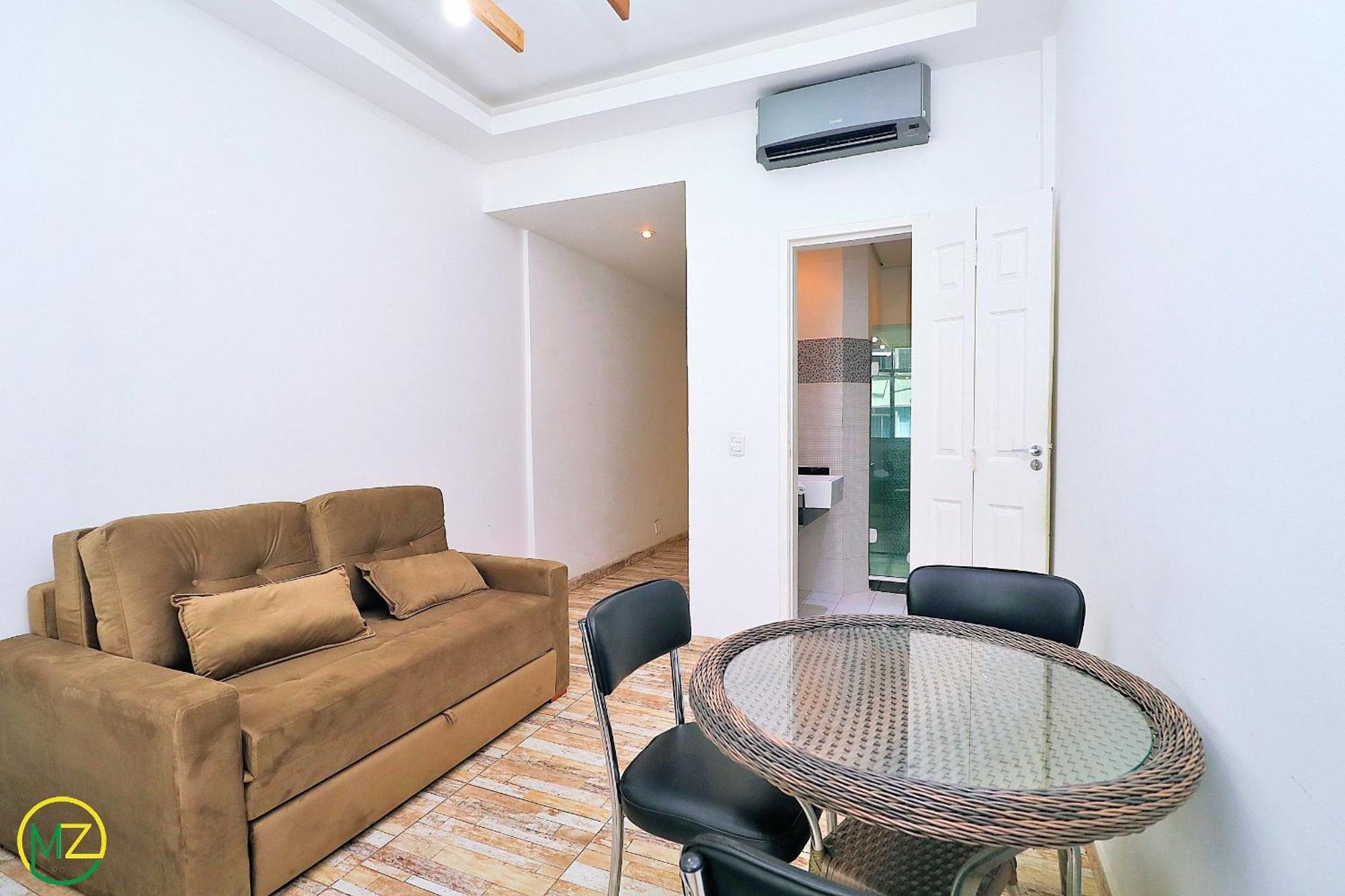 Studio Para 4 Pessoas Com Vista Mar Em Copacabana Рио де Жанейро Екстериор снимка