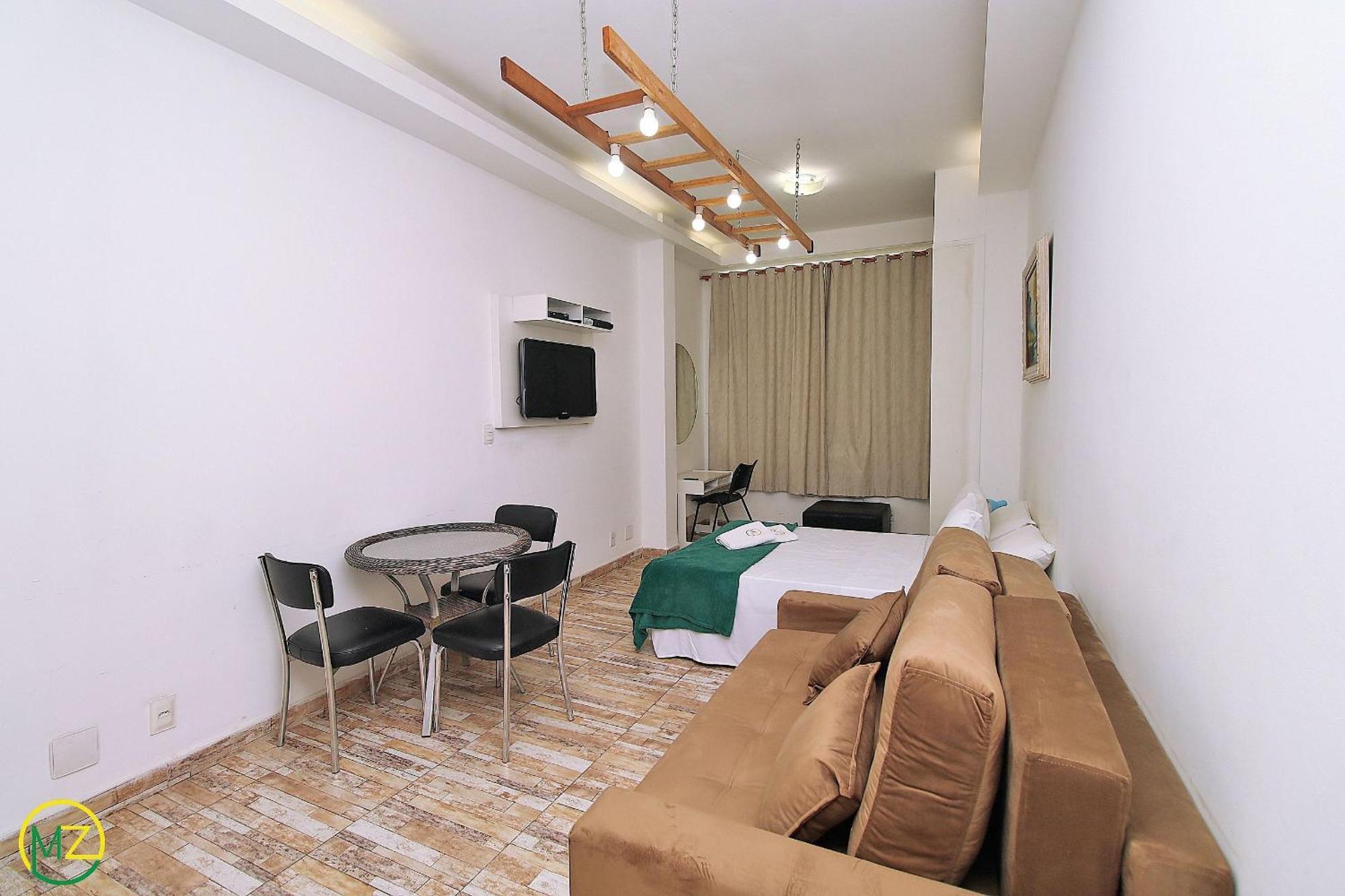 Studio Para 4 Pessoas Com Vista Mar Em Copacabana Рио де Жанейро Екстериор снимка