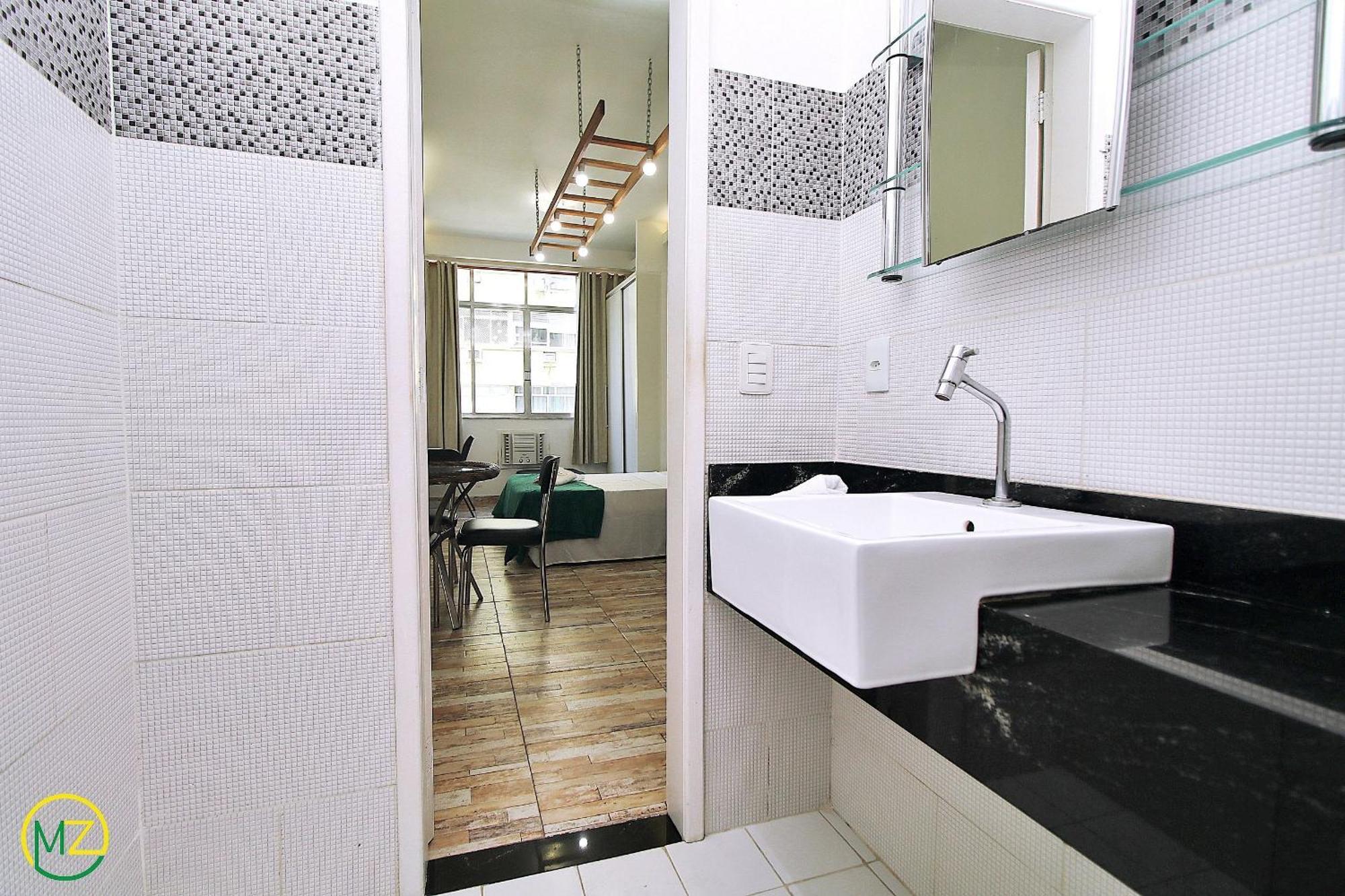 Studio Para 4 Pessoas Com Vista Mar Em Copacabana Рио де Жанейро Екстериор снимка